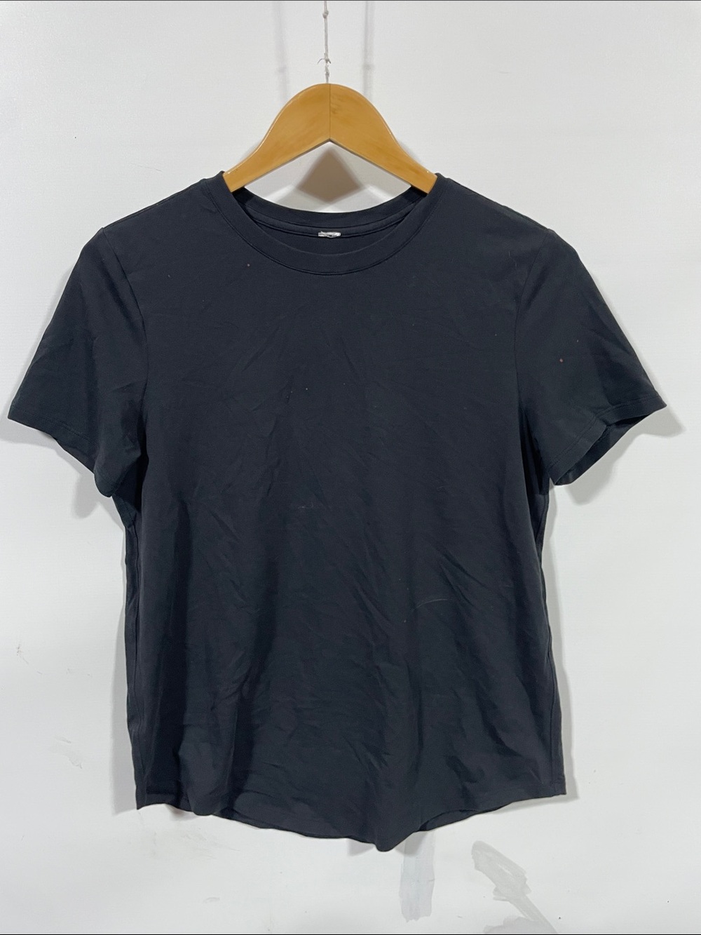 lululemon athletica Black Short-Sleeve Crew Tee